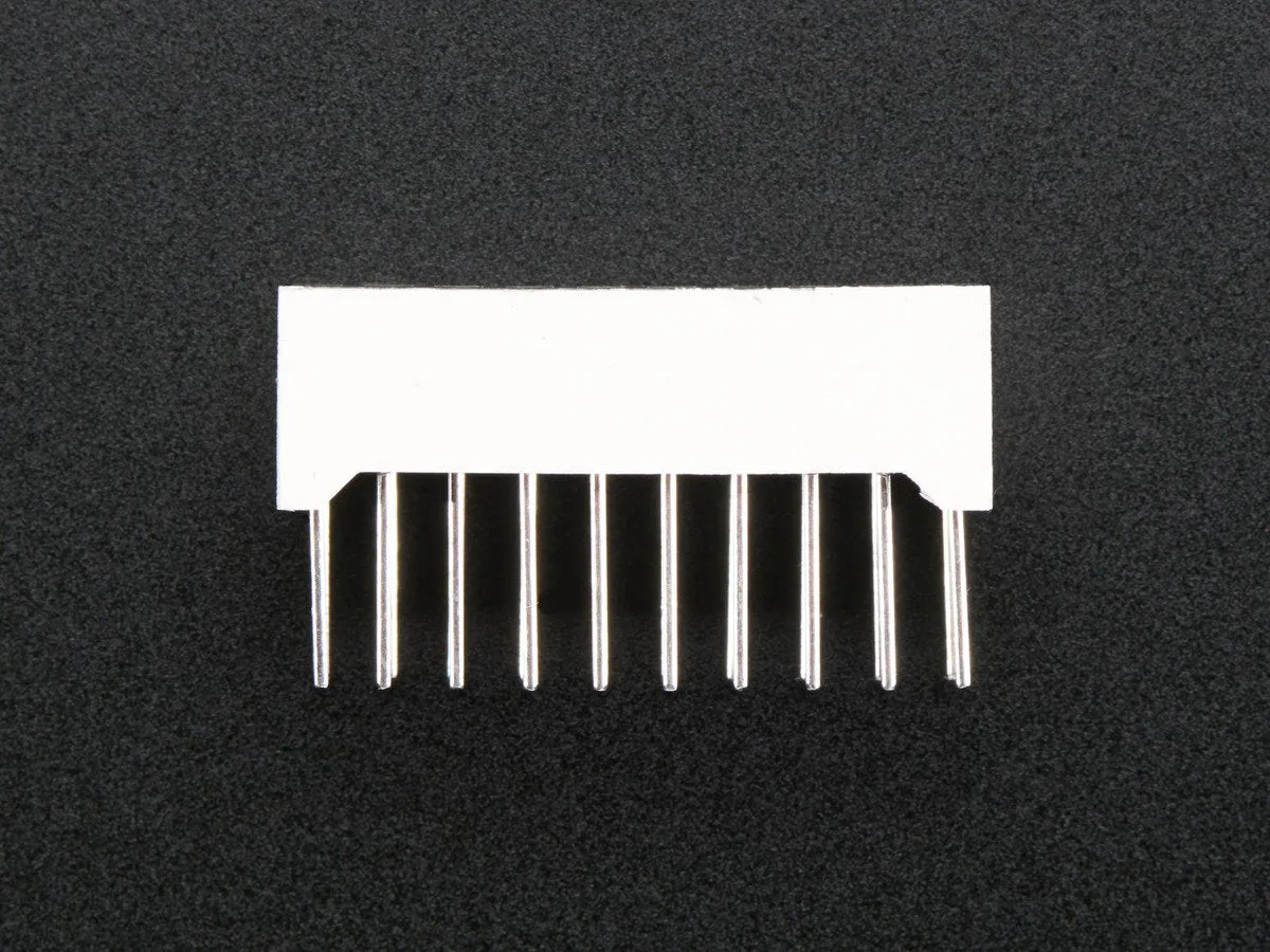 10 Segment Light Bar Graph LED Display - Pure Green