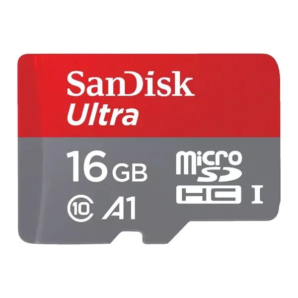 16GB SanDisk Ultra MicroSDHC UHS-I Memory Card [PC]