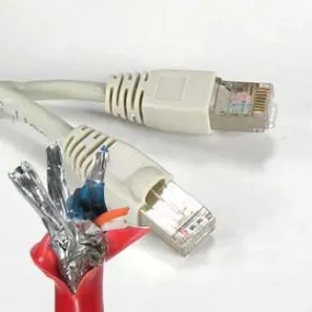 175Ft Cat6 Shielded (SSTP) Ethernet Network Booted Cable Gray