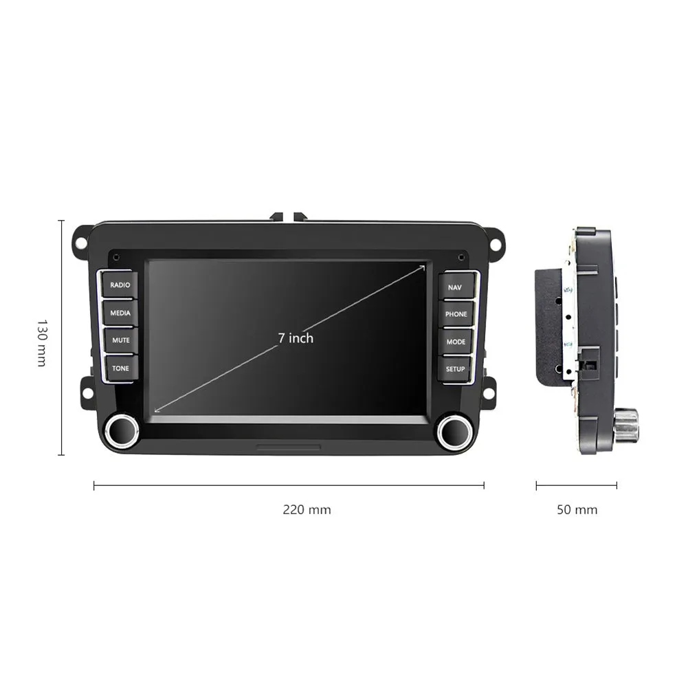 2-din 7-inch Android Car Navigation Central Control Large-screen