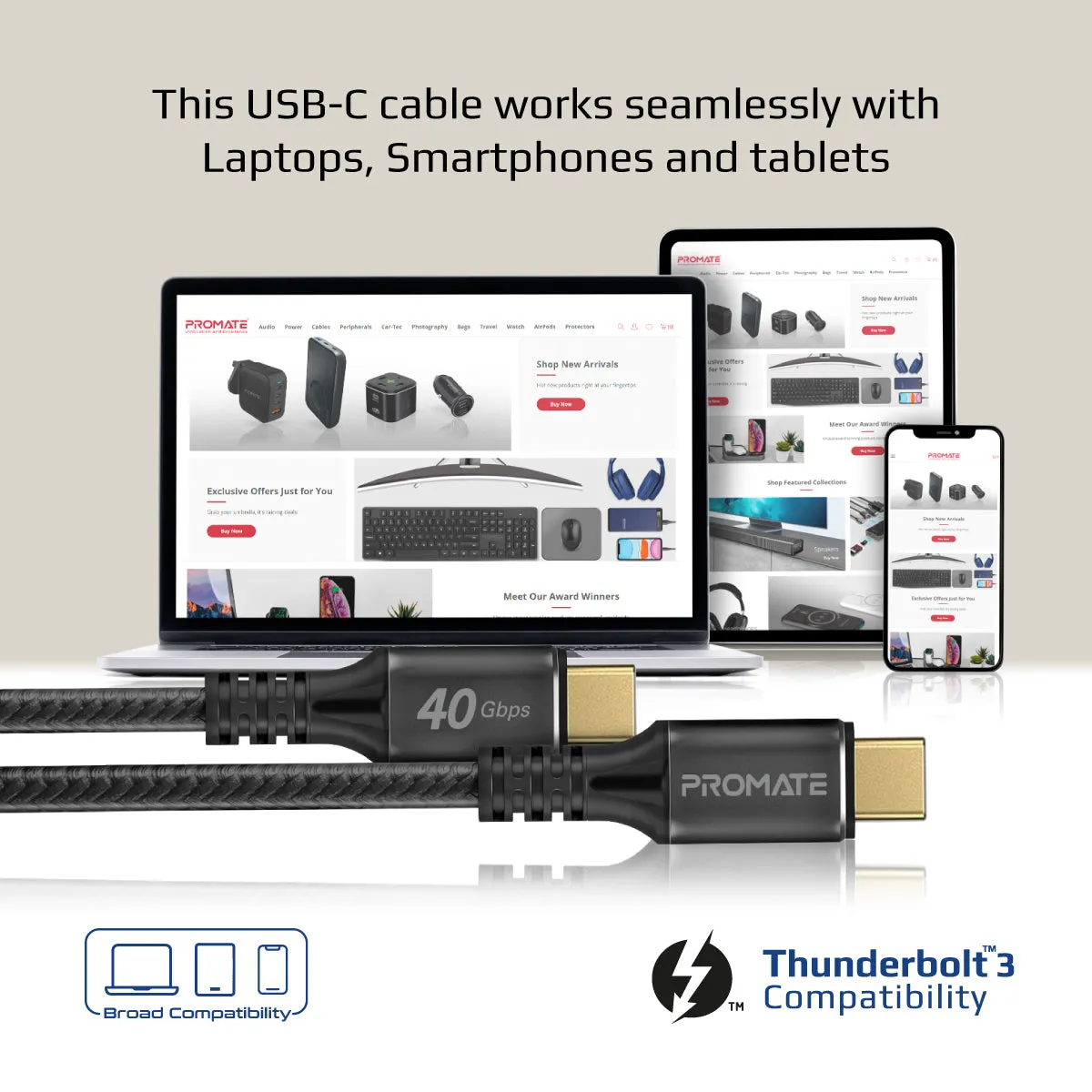 240W Super Speed Fast Charging USB-C Cable