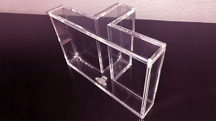3 Deck T-Shaped Playing Card Display Case