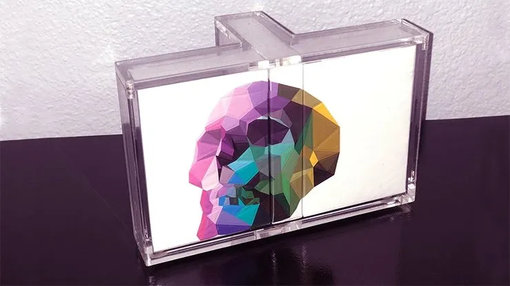 3 Deck T-Shaped Playing Card Display Case