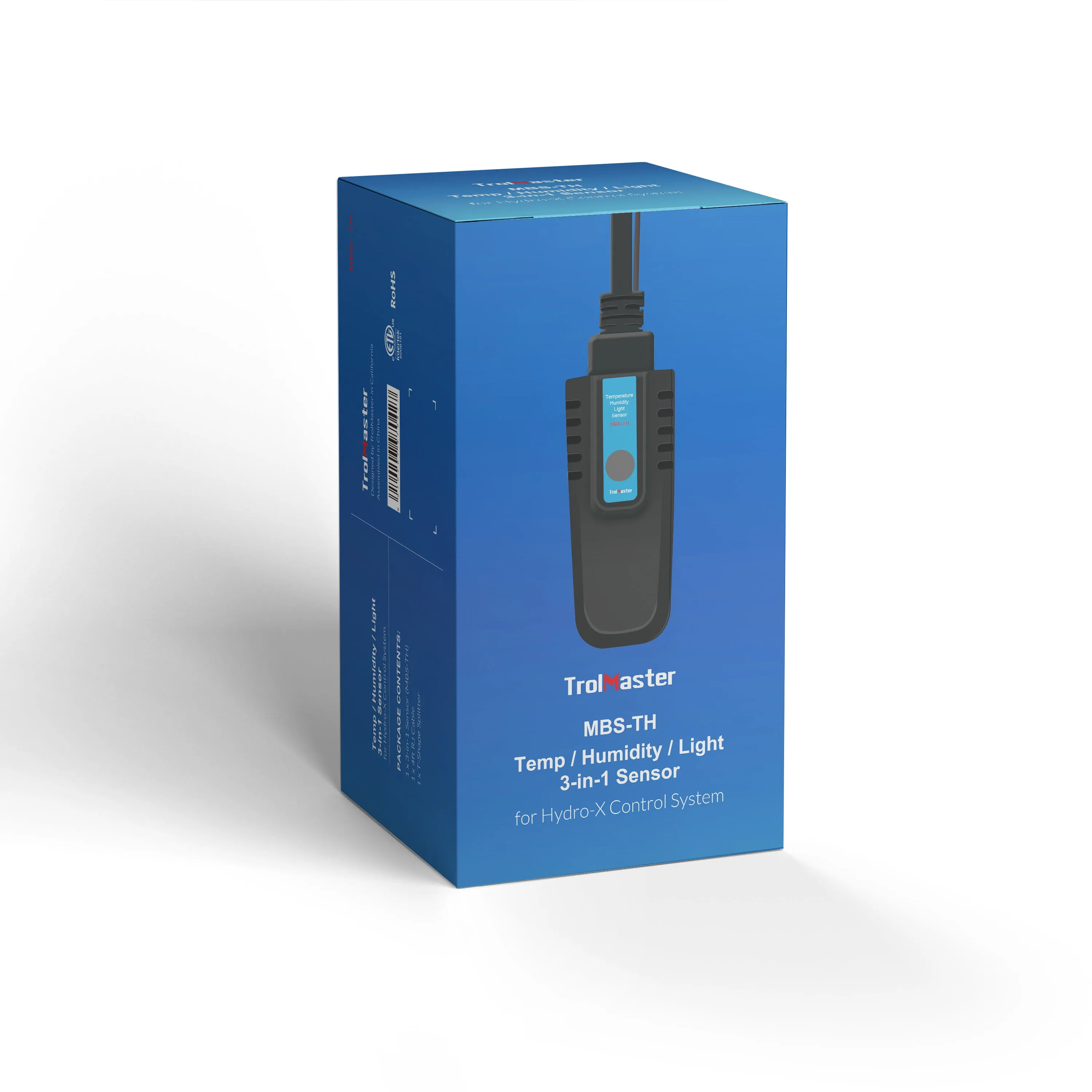 3-in-1 Sensor for Hydro-X only（MBS-TH）