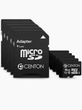 32GB Class 10 Micro SDHC Flash Memory Card with Adapter for Mobile Device Storage Phone, Tablet, Drone & Full HD Video Recording - 80Mb/S UHS-I, C10, U1 (5 Pack)