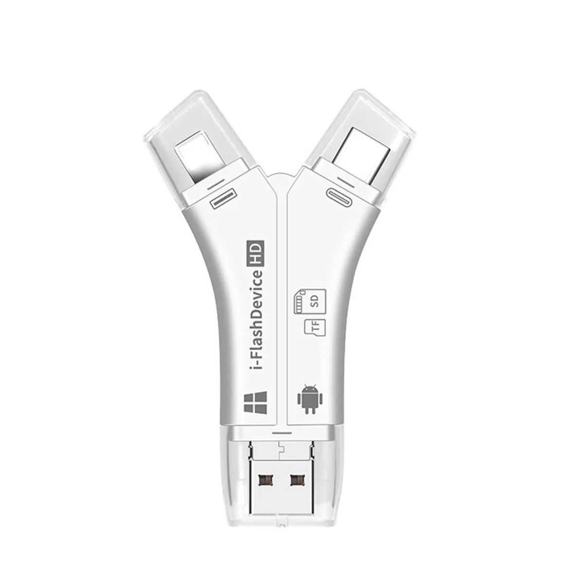 4-in-1 SD Memory Card Reader and Adapter