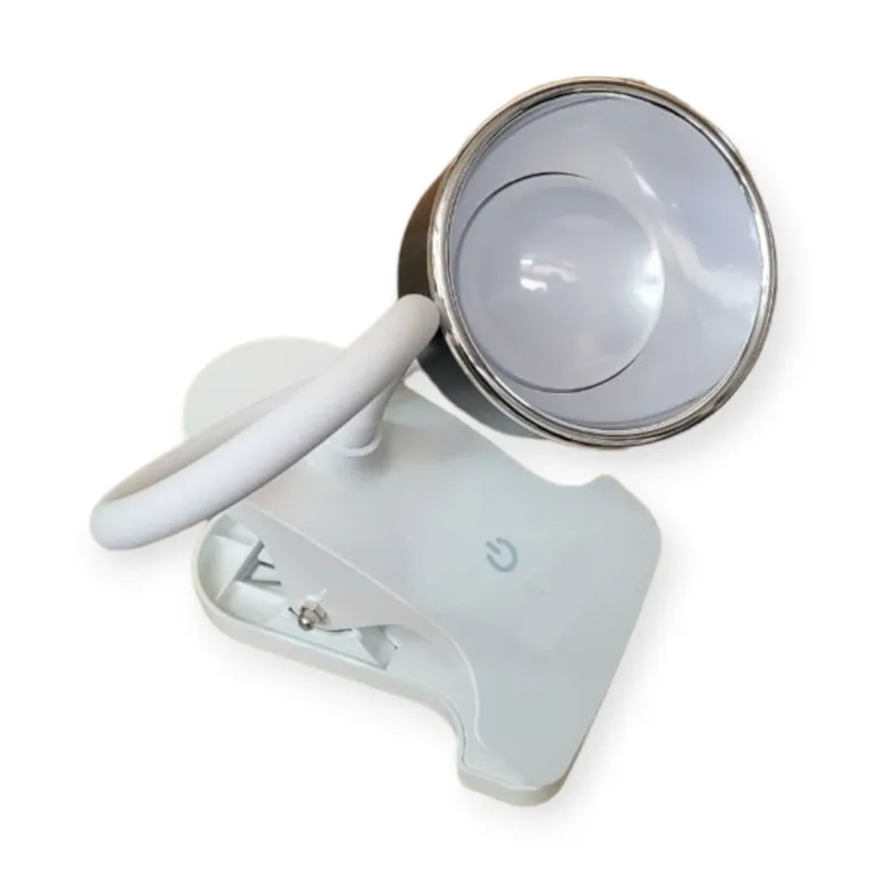 4000K Flexible 3 Speed 20 Led Light Clip On Desk Lamp