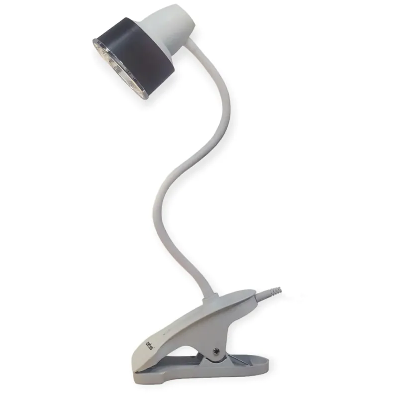 4000K Flexible 3 Speed 20 Led Light Clip On Desk Lamp
