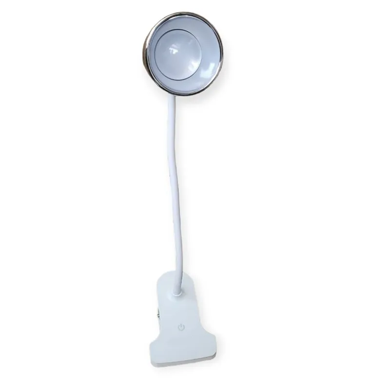 4000K Flexible 3 Speed 20 Led Light Clip On Desk Lamp