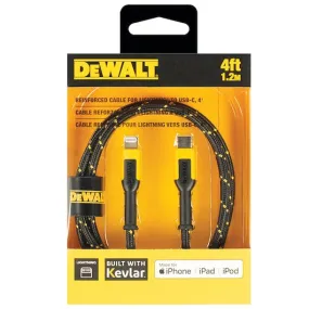 4ft Reinforced Cable for Lightning to USB-C