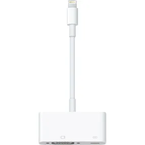 4Xem 8 Pin Lightning To Vga Adapter For Apple Iphone/Ipad/Ipod With Hd 1080P Support