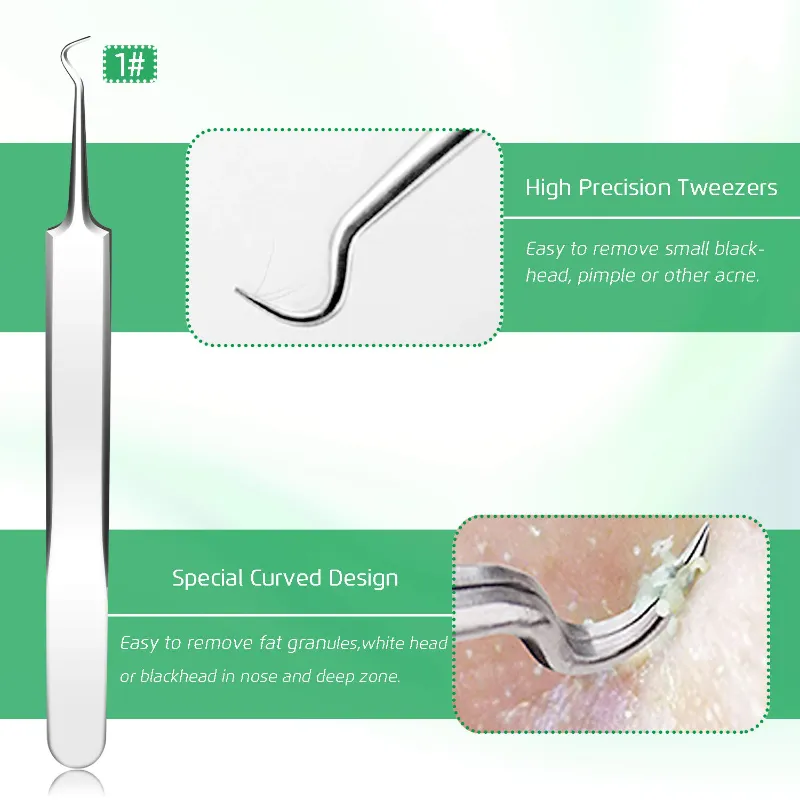 5 Piece Blackhead Remover Extractor Tool Kit
