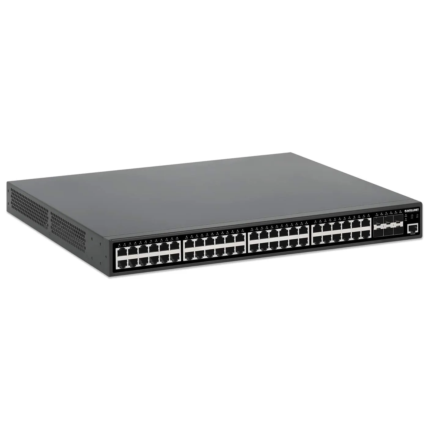 54-Port L2  Fully Managed PoE  Switch with 48 Gigabit Ethernet Ports and 6 SFP  Uplinks