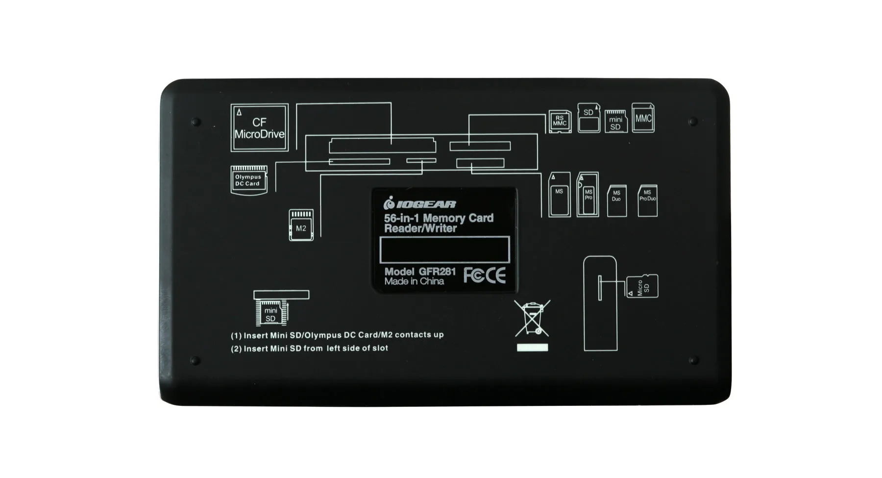 56-in-1 Memory Card Reader/Writer