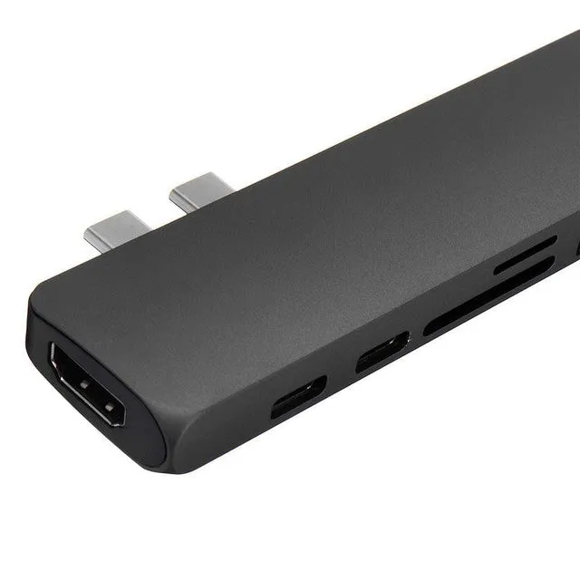 7 Port Card Reader And Hub