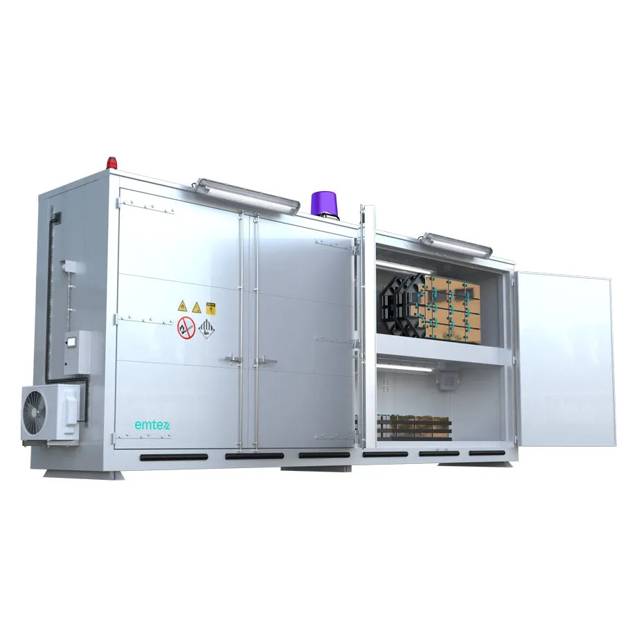 8-Meter LithiumVault Container -  || Hinge doors on 2 Levels
