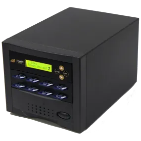 Acumen Disc 1 to 7 SD Duplicator - Multiple Secure Digital & MicroSD Micro Flash Drive SDHC SDXC Memory Card Reader & Copier (Up to 35mbps) - AD07-SDC