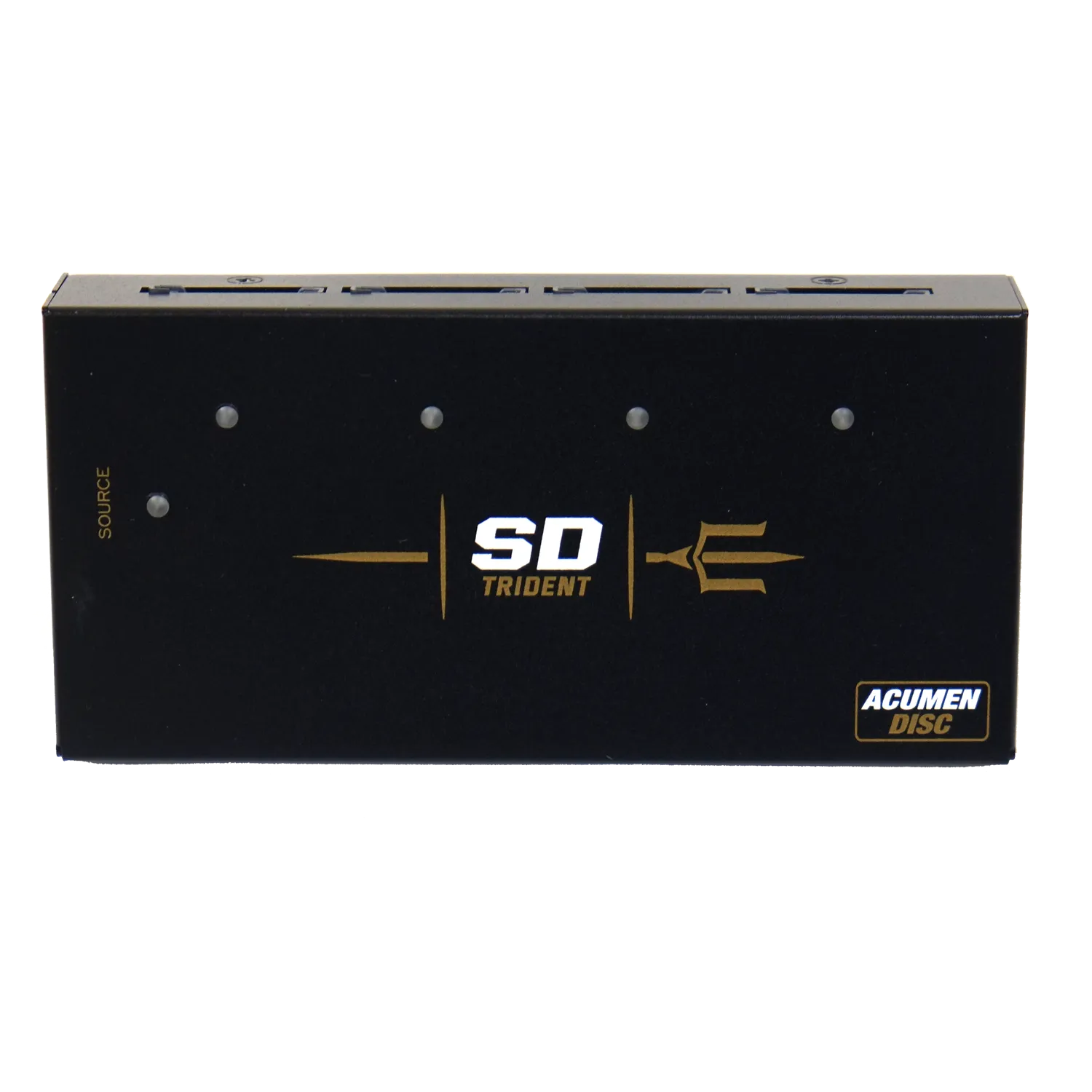 Acumen Disc SD Trident - 1 to 4 Secure Digital / TF / MicroSD Compact AutoStart Duplicator (DM-ACM-5SD04B)