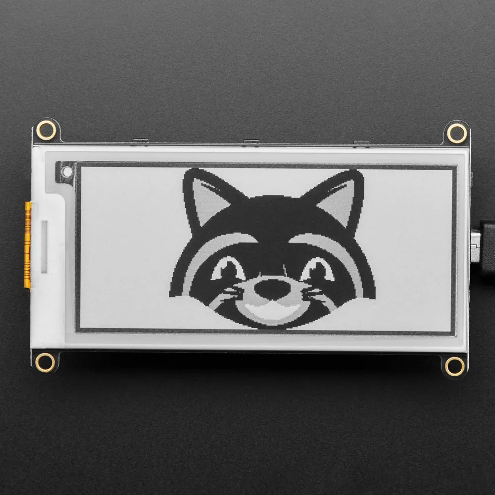 Adafruit 2.9" Grayscale eInk / ePaper Display FeatherWing - 4 Level Grayscale