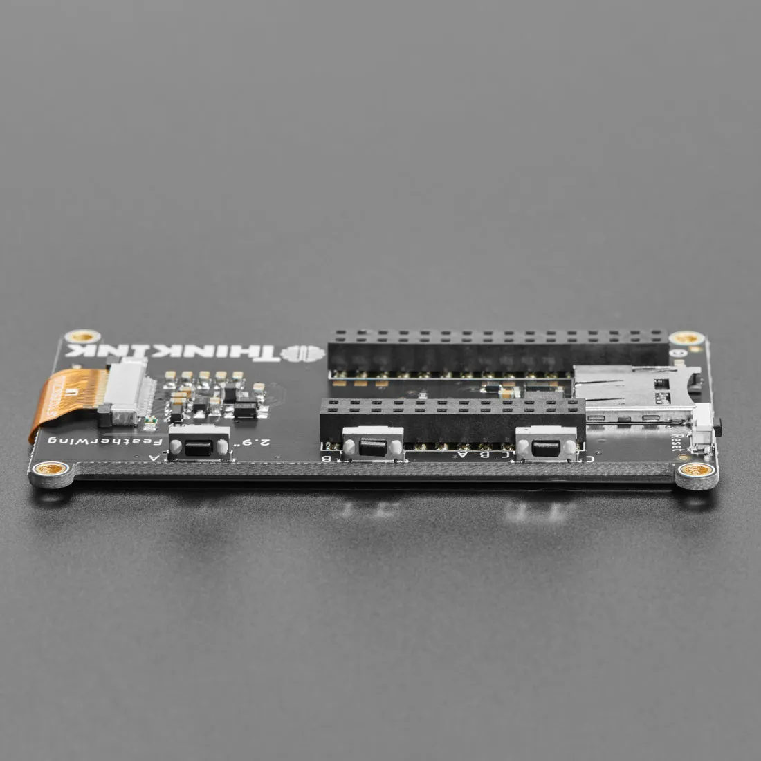 Adafruit 2.9" Grayscale eInk / ePaper Display FeatherWing - 4 Level Grayscale