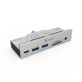Adam Elements Casa Hub i8 USB-C 3.1 8-in-1 Hub for iMac & iMac Pro Silver
