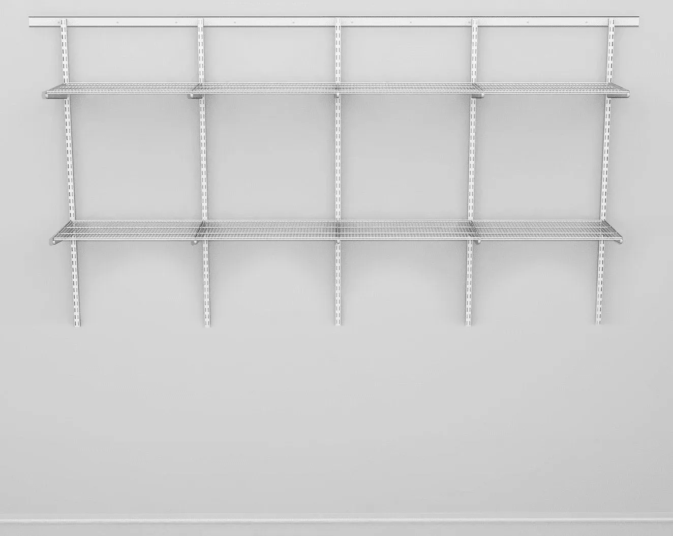 Adaptable Shelving Kit 5 Classic White