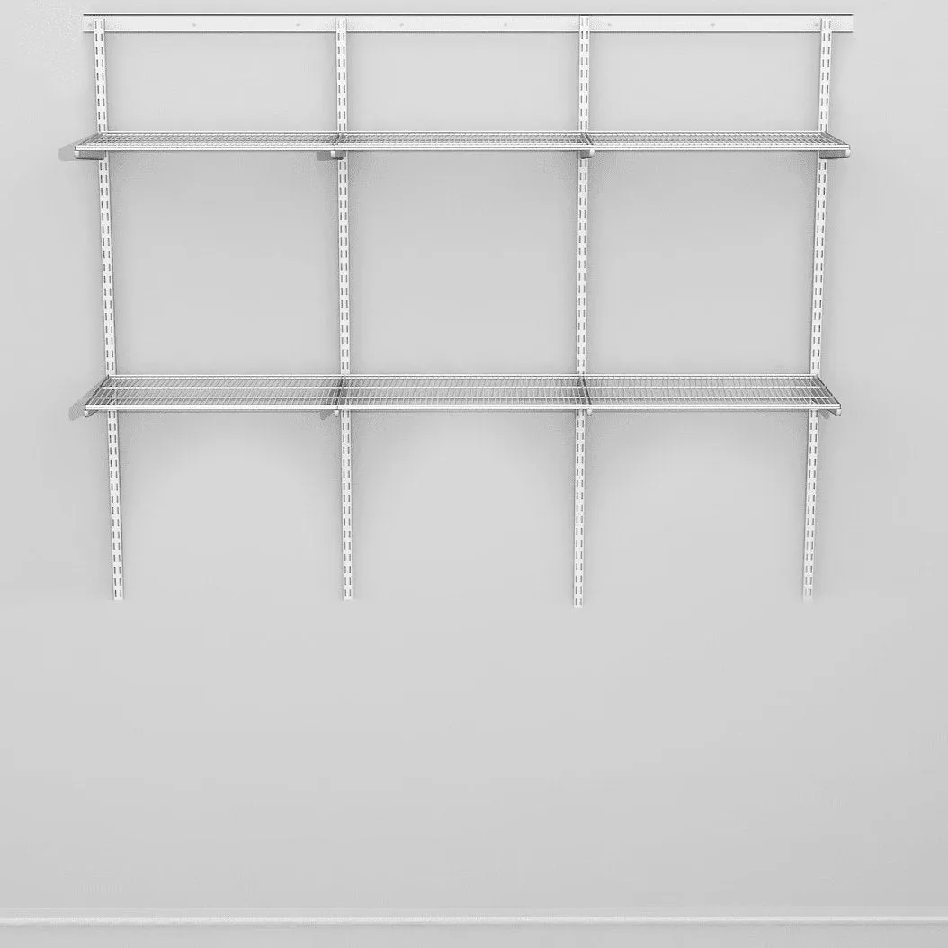 Adaptable Shelving Kit 6 Classic White