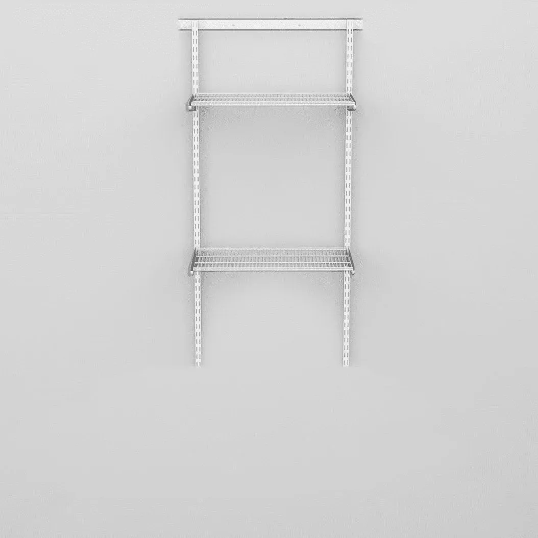 Adaptable Shelving Kit 8 Classic White