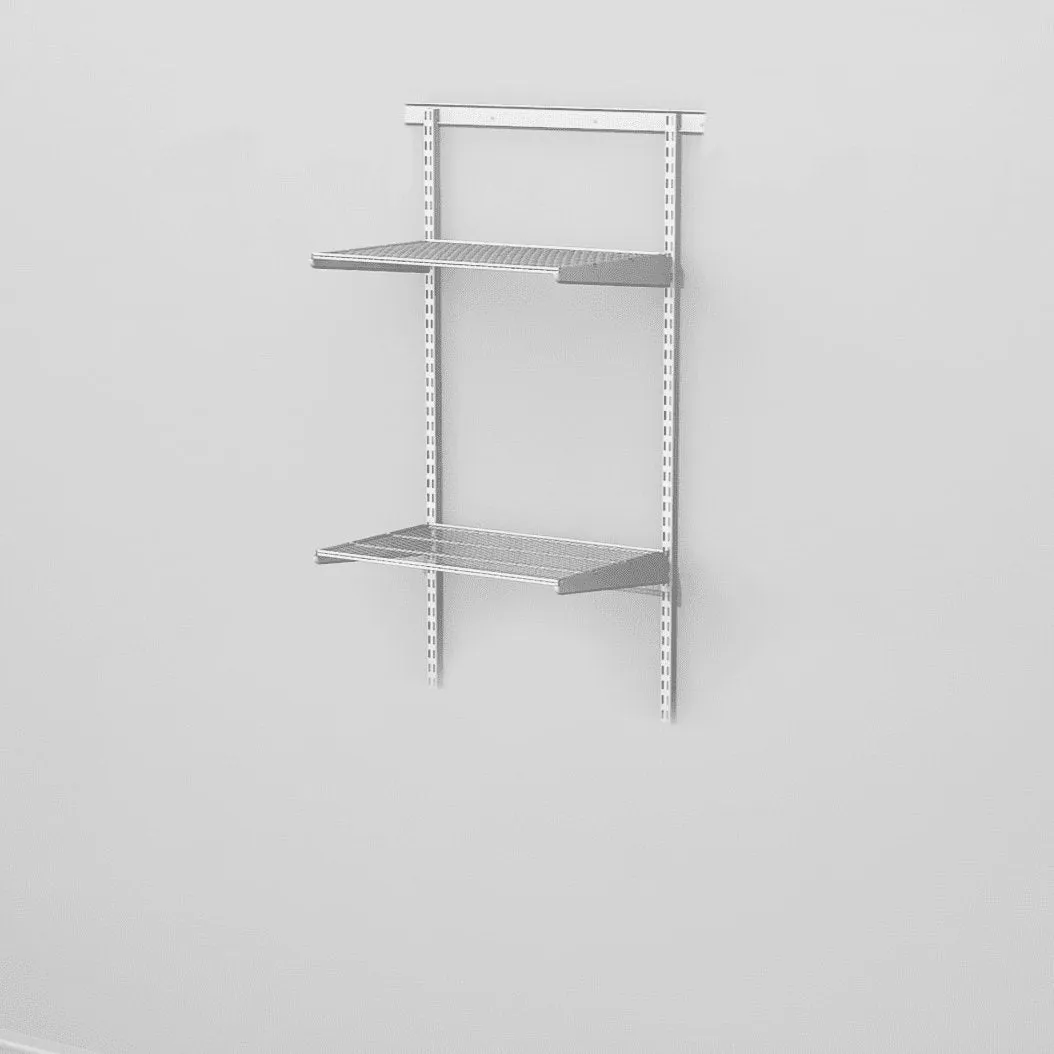 Adaptable Shelving Kit 8 Classic White