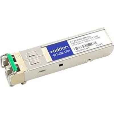 AddOn Ciena B-730-0005-028 Compatible TAA Compliant 1000Base-DWDM 100GHz SFP Transceiver (SMF, 1554.94nm, 80km, LC, DOM) B-730-0005-028-AO