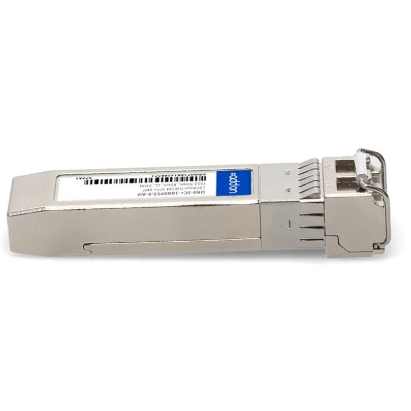 AddOn Cisco ONS ONS-SC -10GEP52.9 Compatible TAA Compliant 10GBase-DWDM 50GHz SFP  Transceiver (SMF, 1552.93nm, 80km, LC, DOM) ONS-SC -10GEP52.9-AO
