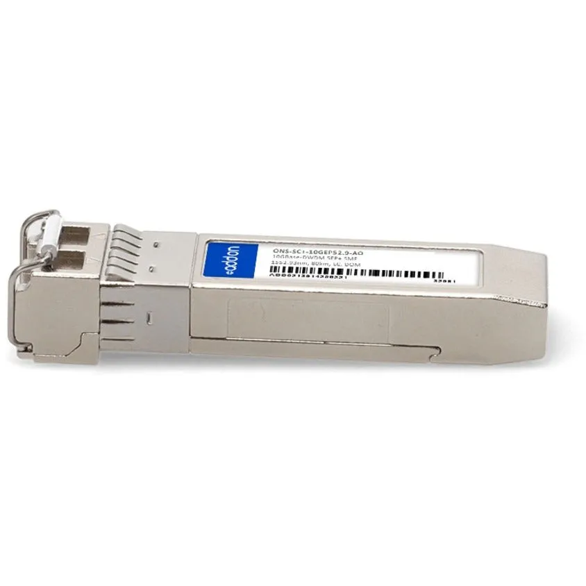 AddOn Cisco ONS ONS-SC -10GEP52.9 Compatible TAA Compliant 10GBase-DWDM 50GHz SFP  Transceiver (SMF, 1552.93nm, 80km, LC, DOM) ONS-SC -10GEP52.9-AO