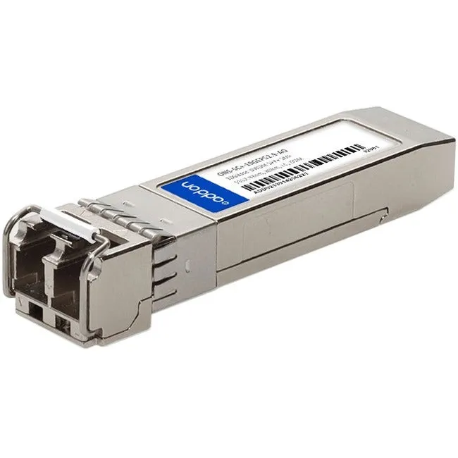 AddOn Cisco ONS ONS-SC -10GEP52.9 Compatible TAA Compliant 10GBase-DWDM 50GHz SFP  Transceiver (SMF, 1552.93nm, 80km, LC, DOM) ONS-SC -10GEP52.9-AO