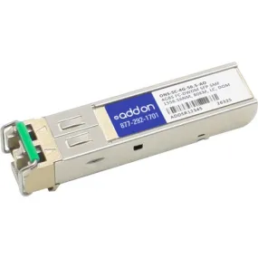 AddOn Cisco ONS ONS-SC-4G-56.5 Compatible TAA Compliant 4GBase-DWDM 100GHz SFP Transceiver (SMF, 1556.55nm, 80km, LC, DOM) ONS-SC-4G-56.5-AO