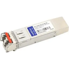 Addon Msa And Taa Compliant 10Gbase-Cwdm Sfp  Transceiver (Smf, 1590Nm, 80Km, Lc, Dom)