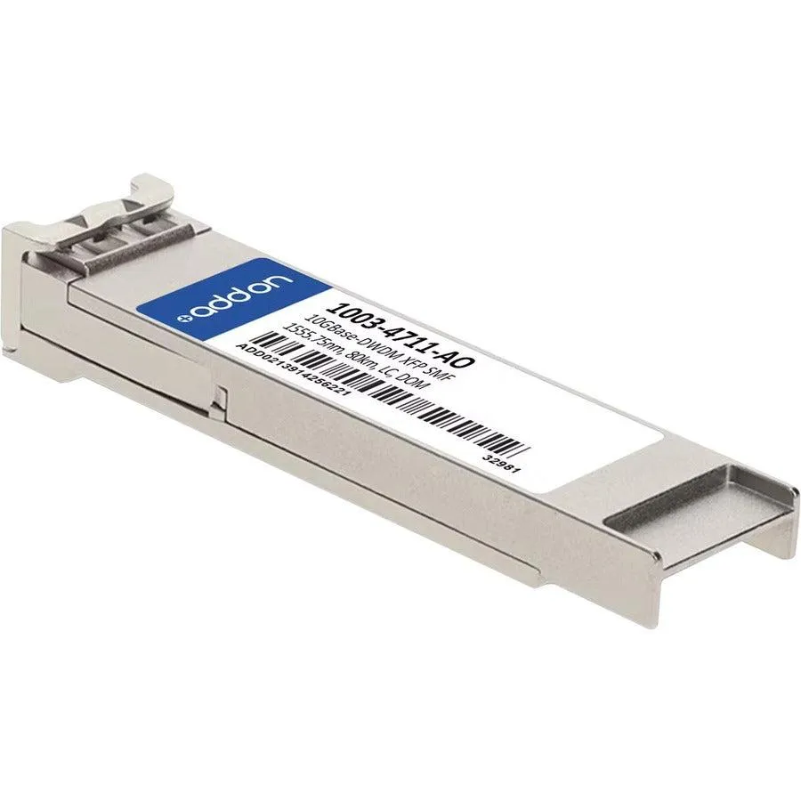 Addon Networks 1003-4711-Ao Network Transceiver Module Fiber Optic 10000 Mbit/S Xfp 1555.75 Nm