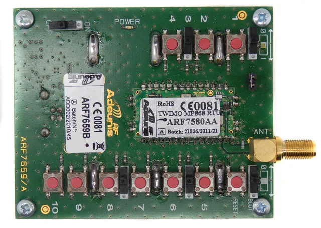 Adeunis RF TWIMO LP868 10mW 863-870MHz Starter Kit ARF7690B