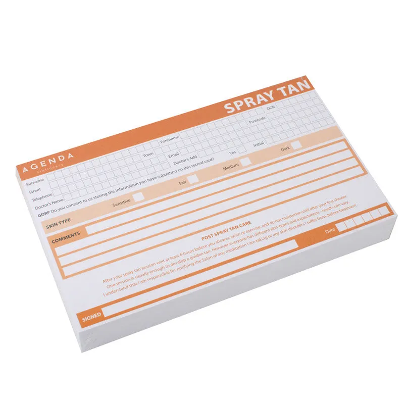 Agenda Record Cards [100]