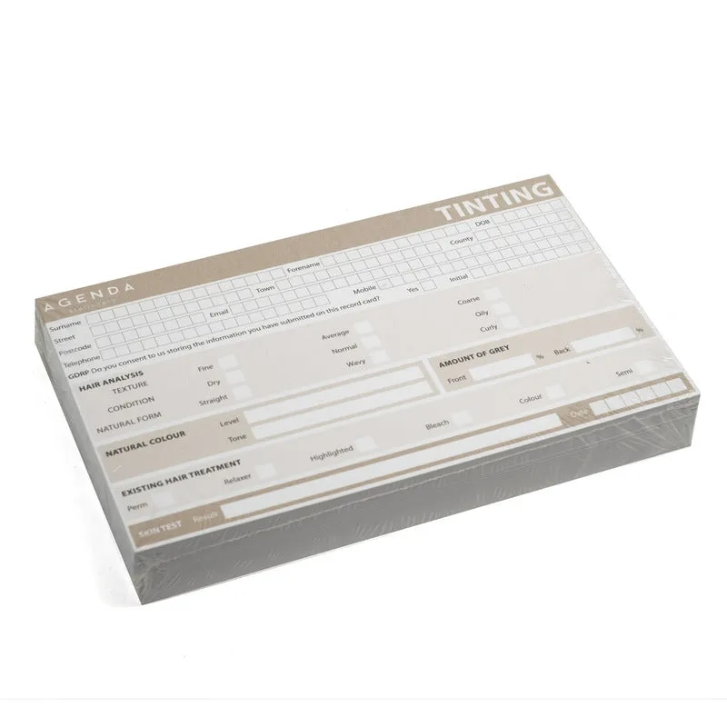 Agenda Record Cards [100]