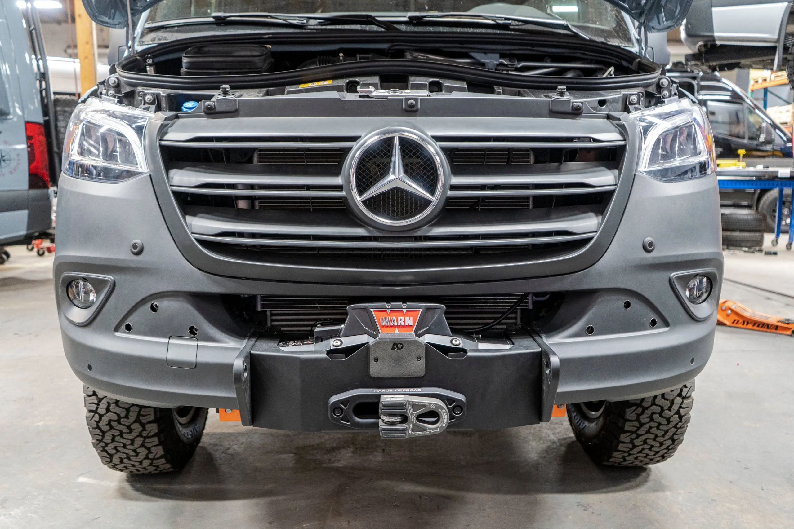 Agile Offroad Telluride Sprinter Winch Bumper for 2019  Sprinter