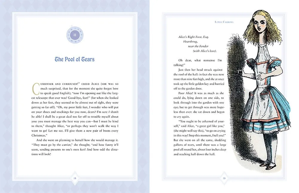 Alice's Adventures in Wonderland and Through the Looking-Glass (Deluxe Edition)