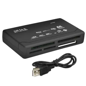 All In One Card Reader USB 2.0 SD Card Reader Adapter