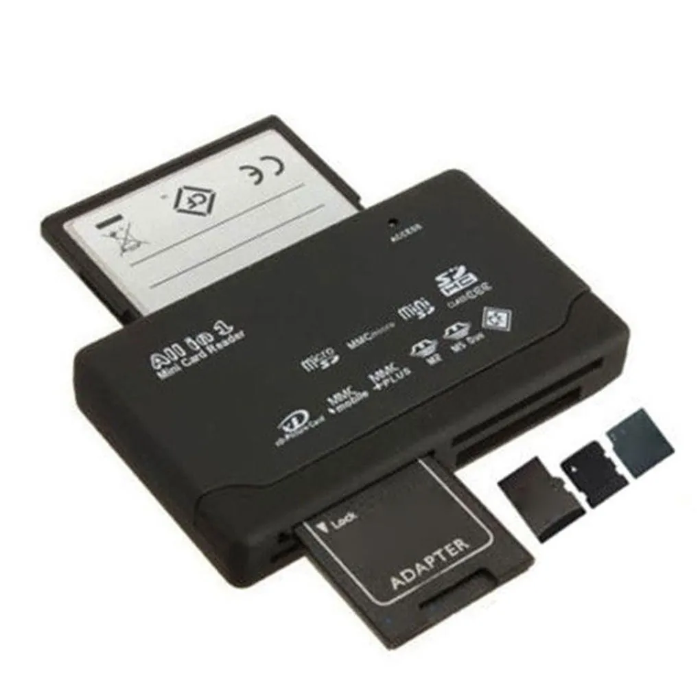 All In One Card Reader USB 2.0 SD Card Reader Adapter