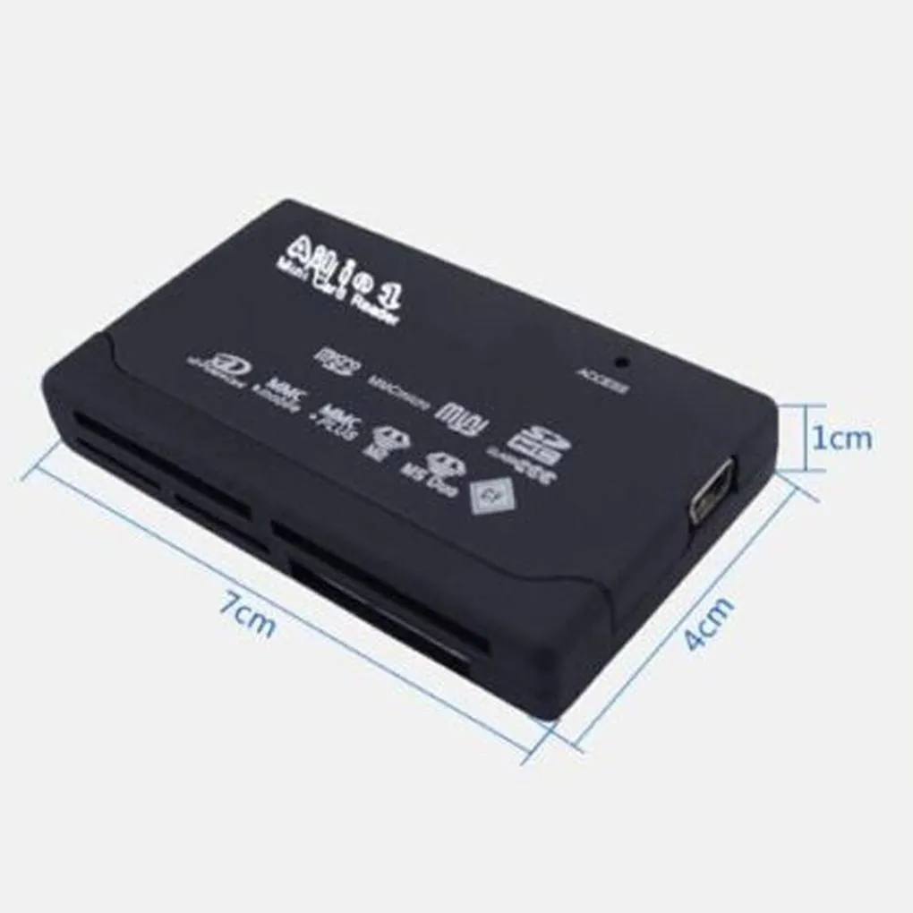 All In One Card Reader USB 2.0 SD Card Reader Adapter