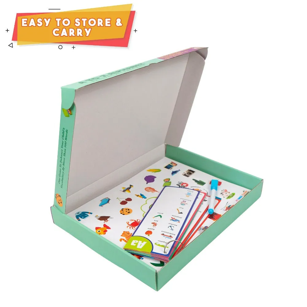 Alphabet Sounds A to Z 26 Reusable  I-spy Mats set - great for Reading, Phonics and Beginning Sounds Recognition