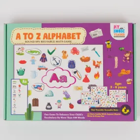 Alphabet Sounds A to Z 26 Reusable  I-spy Mats set - great for Reading, Phonics and Beginning Sounds Recognition