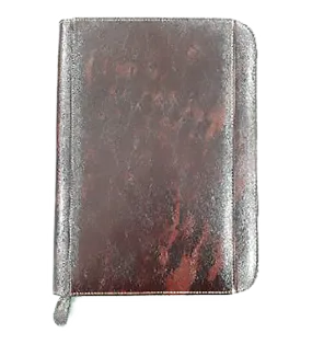 AMS-RM-356 - Marble Brown Zipped folder