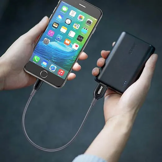 Anker Powerline  1' USB-A To Lightning Connector - Gray