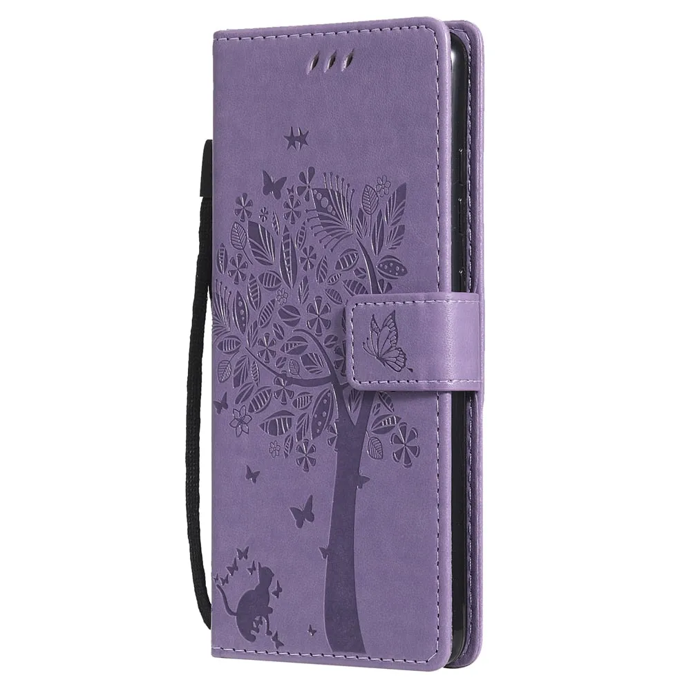 Anymob Samsung Green Leather Flip Case Wallet Cases Phone Bag Shell Cover
