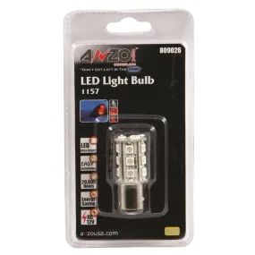 Anzo USA 809026 LED Replacement Bulb; 1157; 18 LEDs; 1 3/4 in. Tall; Amber;